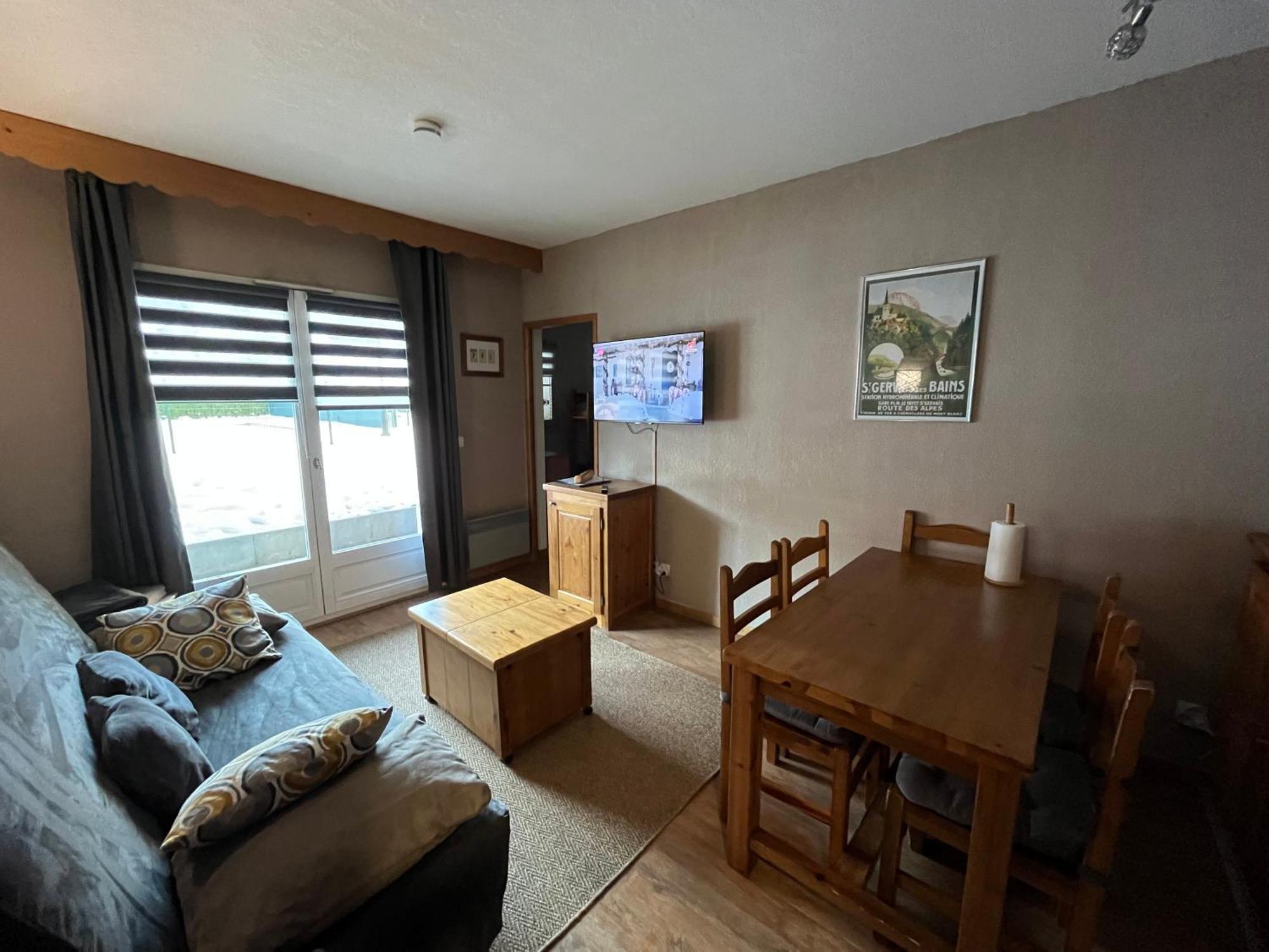 Appartement T2+Cabine Independante Au Depart Des Telecabines Saint-Gervais/Bettex/Mont D'Arbois エクステリア 写真