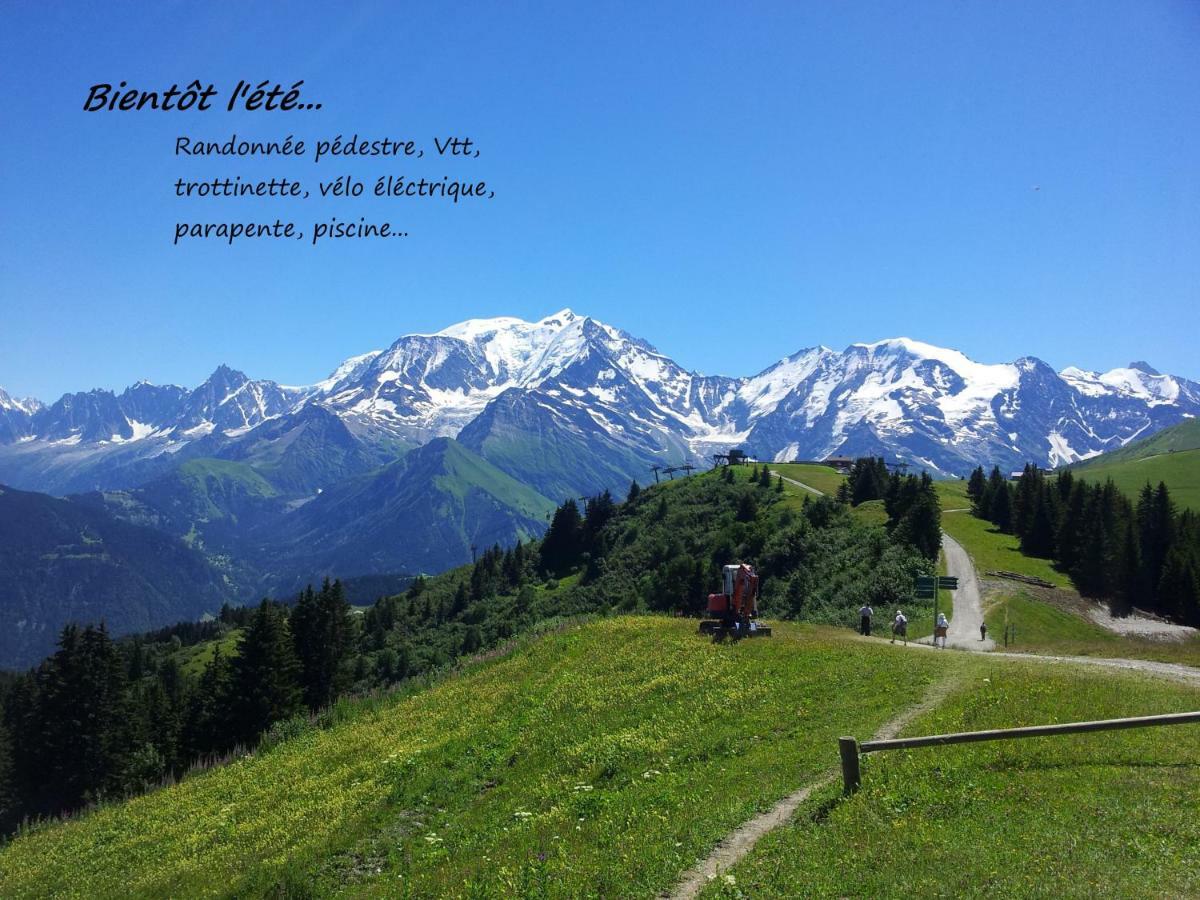 Appartement T2+Cabine Independante Au Depart Des Telecabines Saint-Gervais/Bettex/Mont D'Arbois エクステリア 写真