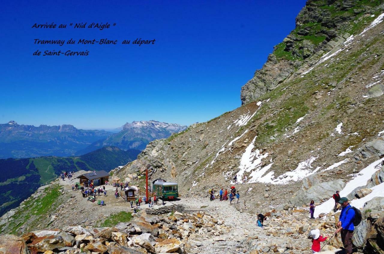 Appartement T2+Cabine Independante Au Depart Des Telecabines Saint-Gervais/Bettex/Mont D'Arbois エクステリア 写真