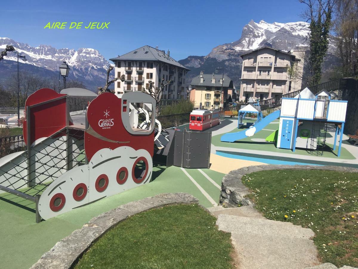 Appartement T2+Cabine Independante Au Depart Des Telecabines Saint-Gervais/Bettex/Mont D'Arbois エクステリア 写真
