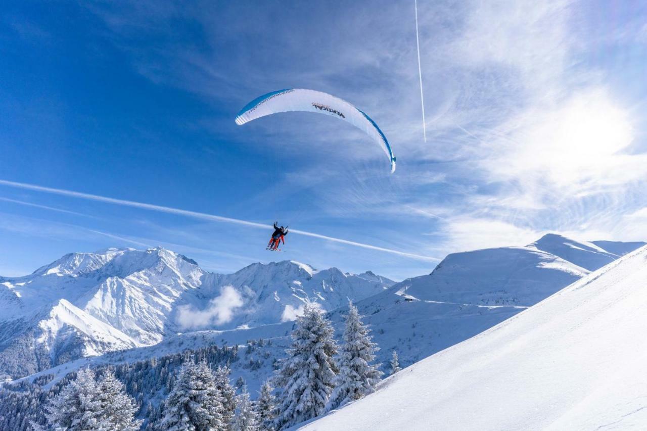 Appartement T2+Cabine Independante Au Depart Des Telecabines Saint-Gervais/Bettex/Mont D'Arbois エクステリア 写真